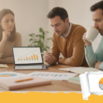 Professionista che esamina dati grezzi su carta prima di avviare il data cleaning per la visualizzazione