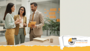professionista che trasforma un grafico Excel caotico in un grafico pulito e leggibile, grafici Excel efficaci