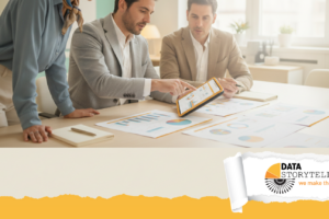 Schema concettuale di KPI aziendali su dashboard con indicatori, barre e target visualizzati per supportare decisioni operative.