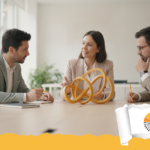 Confronto tra strumenti business intelligence Looker Studio Power BI e Tableau su schermo di analista dati.
