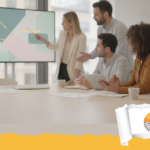 Professionista che progetta una tabella dati su schermo, con focus su allineamento numeri e focalizzazione visiva.